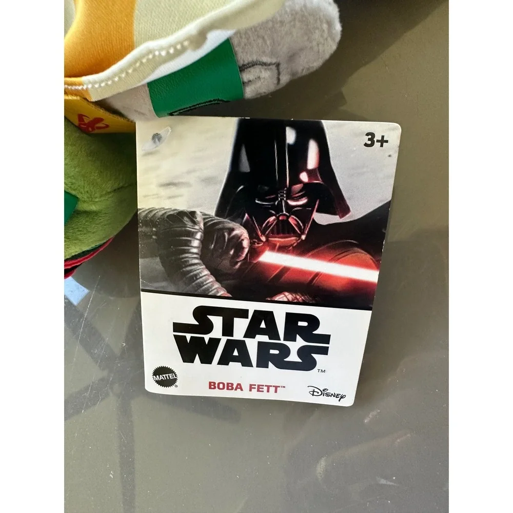 Disney Star‎ Wars Boba Fett Plush Stuffed Toy Character Kids 3+ NWT's
